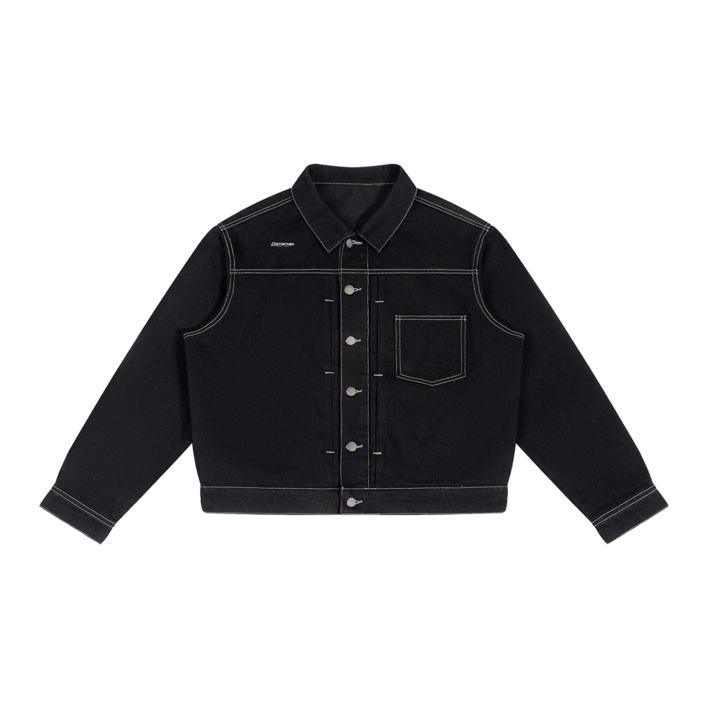 Men's Boxy Raw Denim Jacket