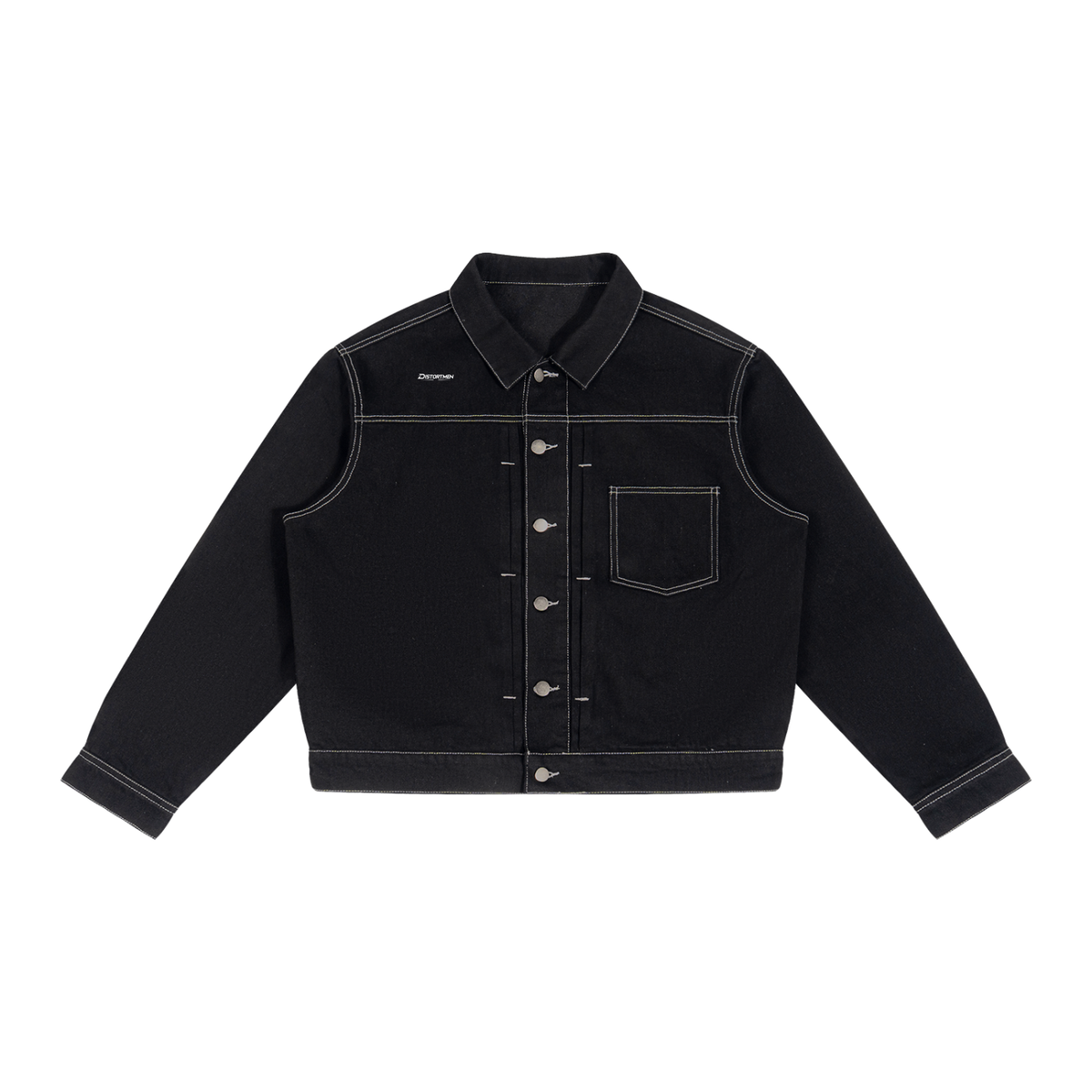 Men's Boxy Raw Denim Jacket