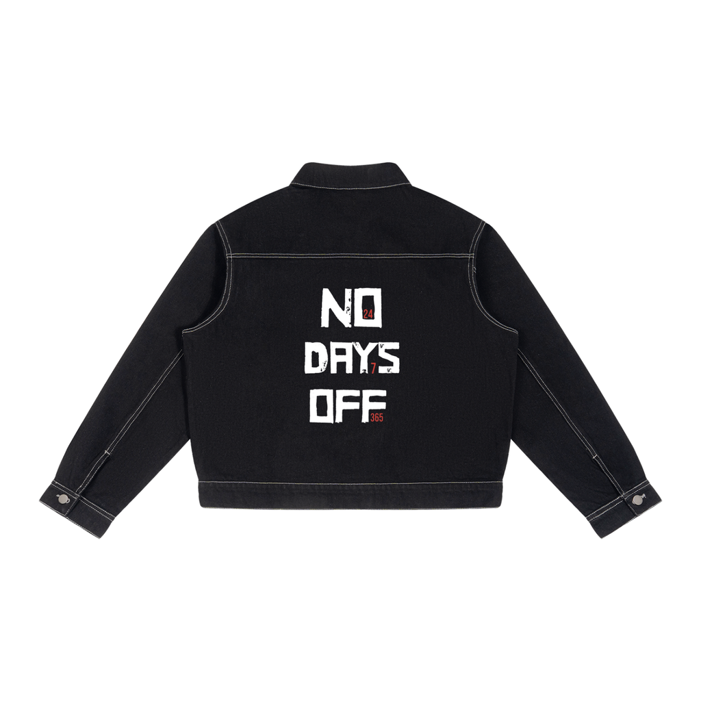 Men's Boxy Raw Denim Jacket
